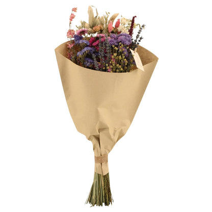 Droogbloemen Field Bouquet Pink - Ø20 - ↨50cm