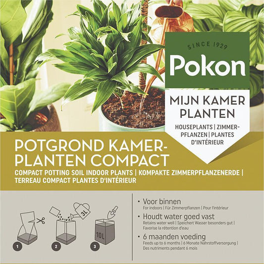 Kokos Potgrond Kamerplanten compact 10L